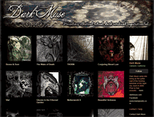 Tablet Screenshot of darkmuse.com